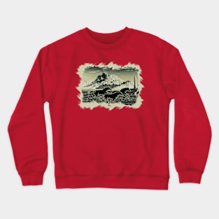 Run With The Horses by Basement Mastermind Crewneck Sweatshirt